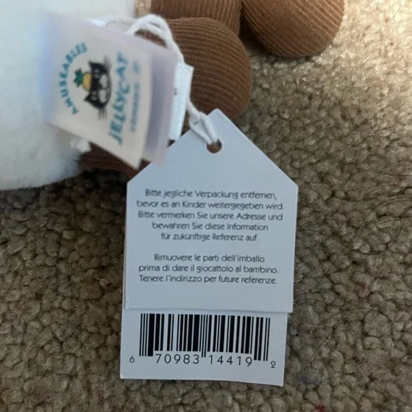 Jellycat Marshmallow Set New With Tags - Picture 8 of 8